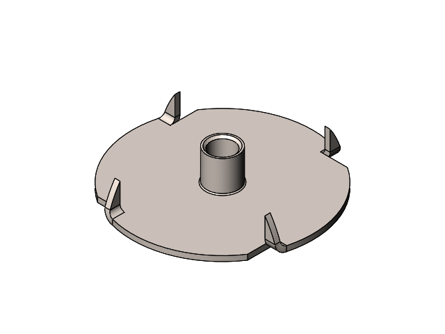 Inslagmoer M8 60x1,9x11 8 staalverz.